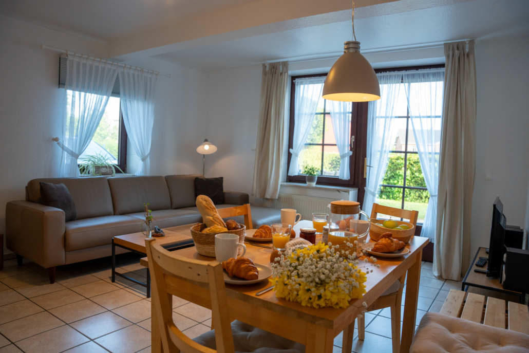 Ferienhof Kruse Wohnung 7 Wohnzimmer Ferienhof Kruse Wohnung 7 Wohnzimmer